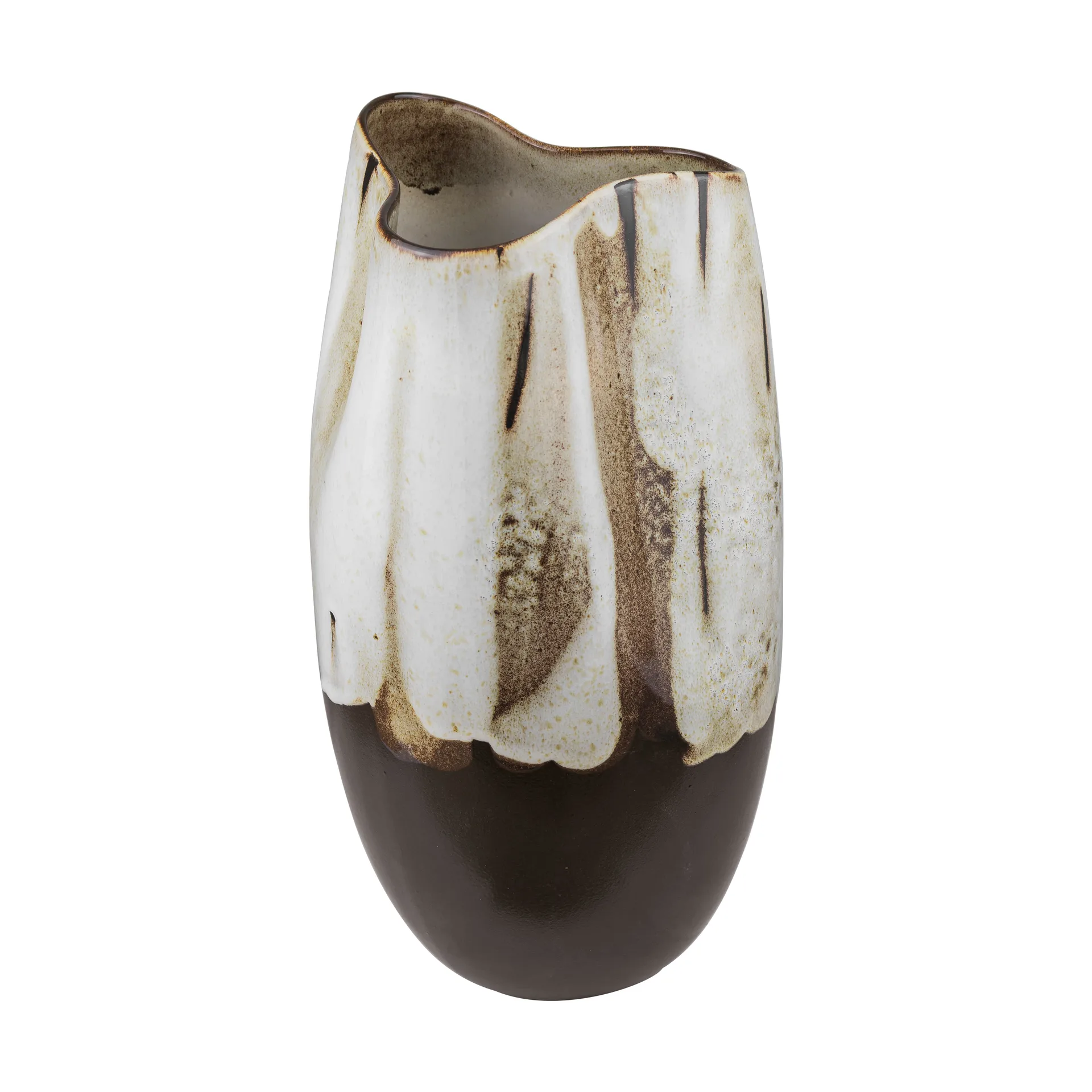 By Hand vase large 38.5 cm, Off-white Mette Ditmer