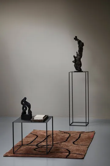 Cubic pedestal - Black, 29x29x90 cm - Mette Ditmer