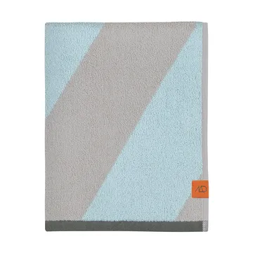 Diagonal guest towel 40x55 cm 2-pack - Mint - Mette Ditmer