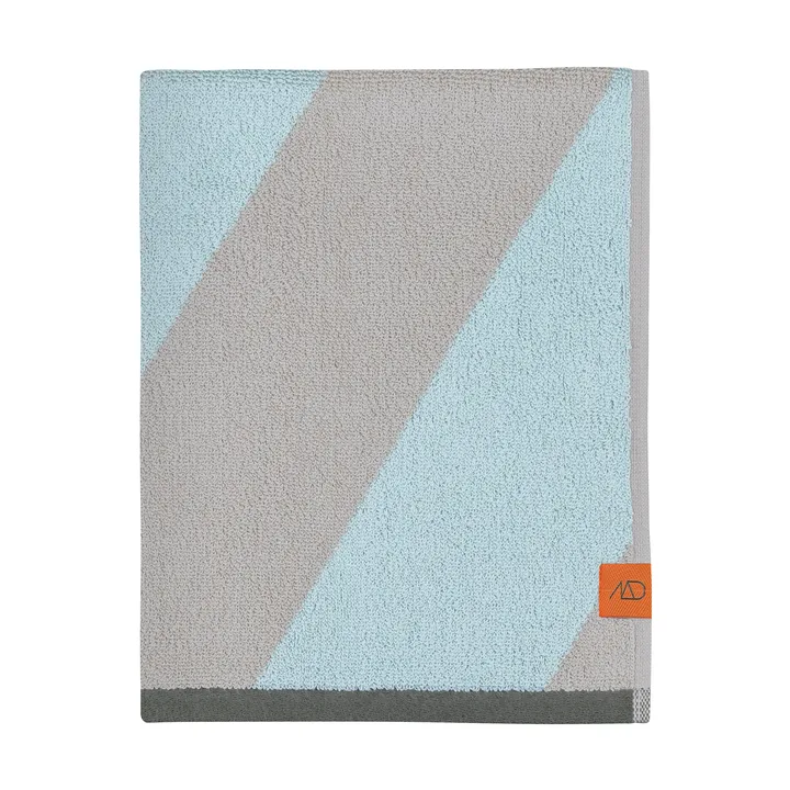 Diagonal towel - Mint, 50x90 cm - Mette Ditmer