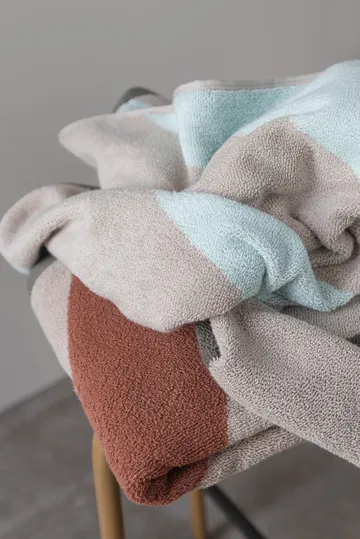 Diagonal towel - Mint, 50x90 cm - Mette Ditmer