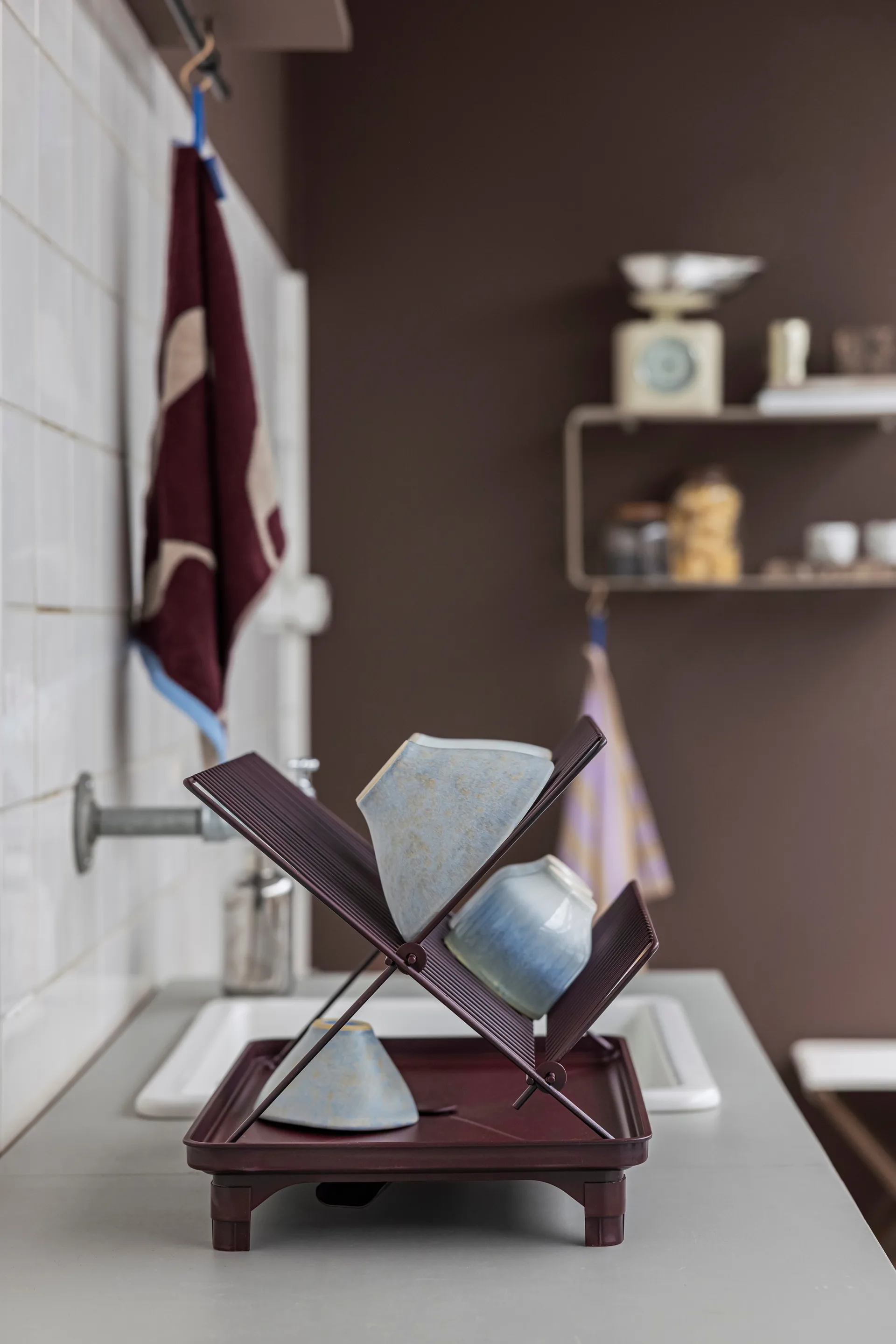 Dry-it dish rack, Wine, 29x42 cm Mette Ditmer