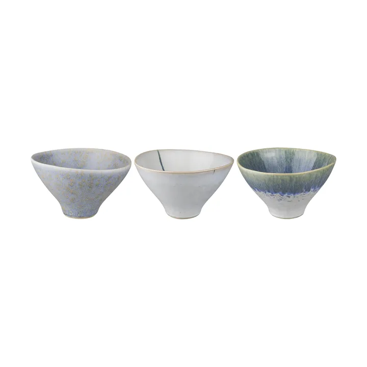 Elements bowl medium Ø15.5 cm 3 pieces - Blue - Mette Ditmer