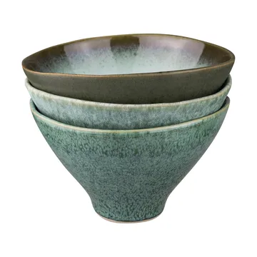 Elements bowl medium Ø15.5 cm 3 pieces - Green - Mette Ditmer