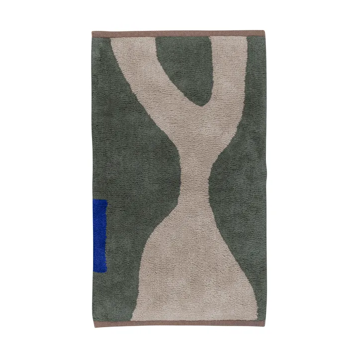 Figura mat rug - Dark olive, 70x150 cm - Mette Ditmer