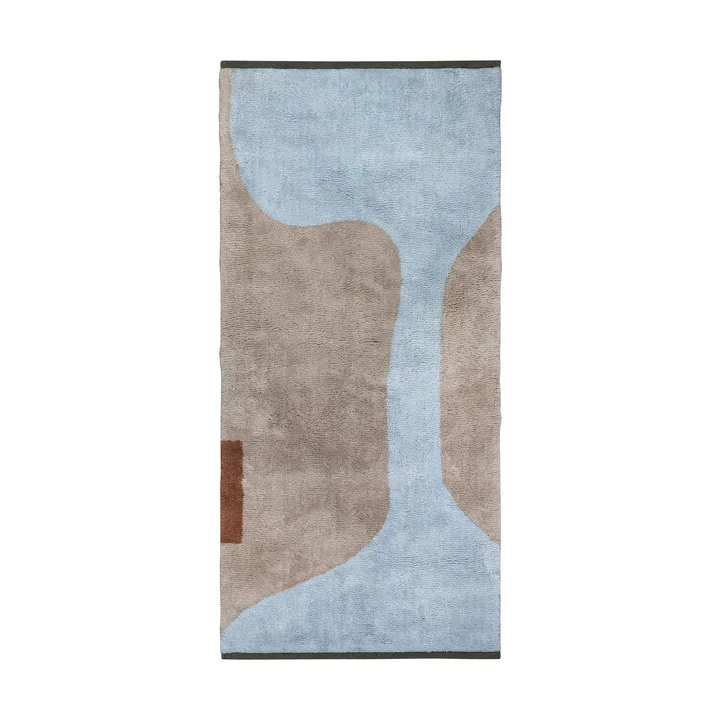 Figura mat rug - Light blue, 50x80 cm - Mette Ditmer
