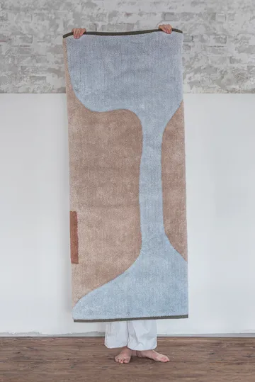 Figura mat rug - Light blue, 70x150 cm - Mette Ditmer