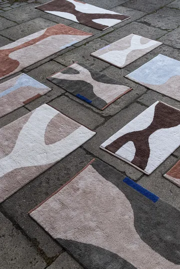 Figura mat rug - Sand, 50x80 cm - Mette Ditmer