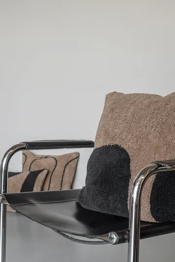 Figura tufted cushion cover 50x50 cm - Brown - Mette Ditmer