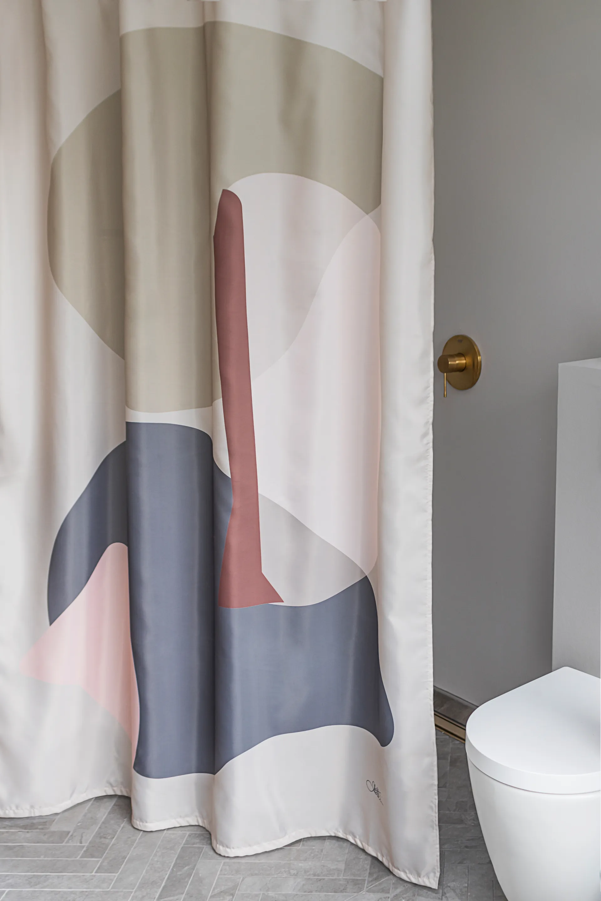 Gallery shower curtain 150x200 cm, Sand Mette Ditmer