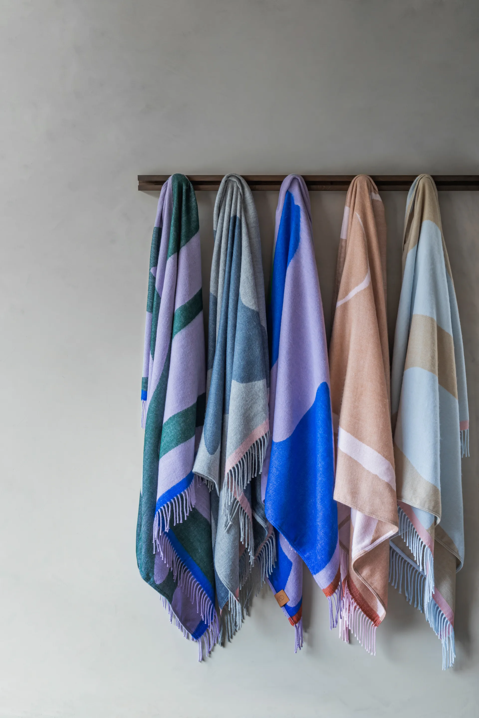 Gallery throw 125x170 cm, Light grey Mette Ditmer