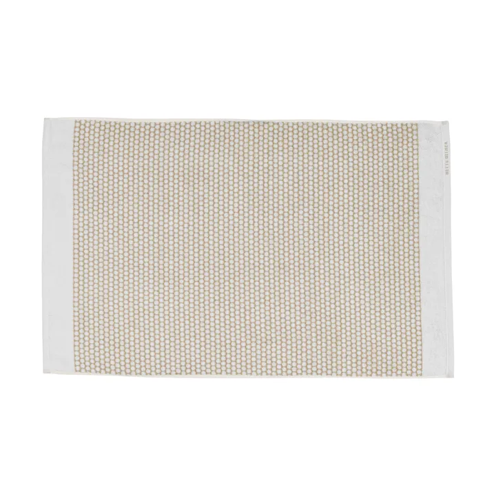 Grid bathroom rug 50x80 cm - Sand-off white - Mette Ditmer