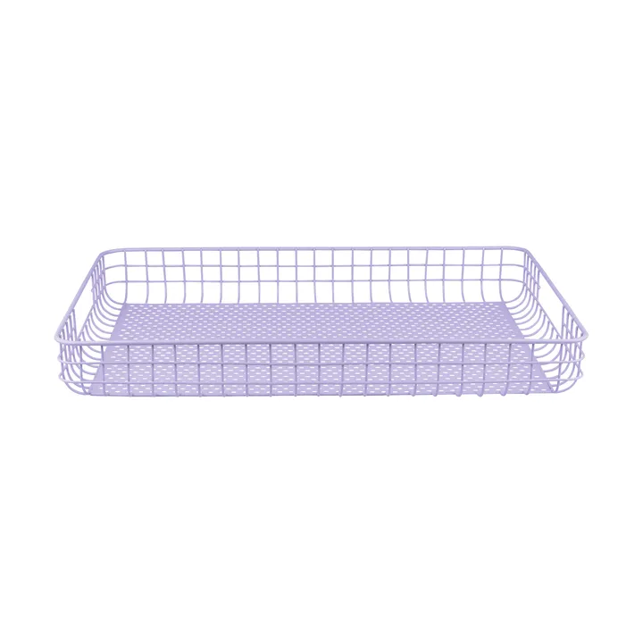 Lift serving tray 33.5x45.5 cm - Lilac - Mette Ditmer