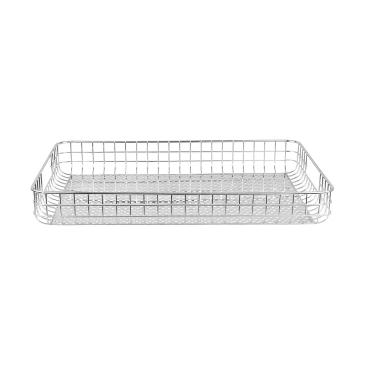 Lift tray 33.5x45.5 cm - Chrome - Mette Ditmer