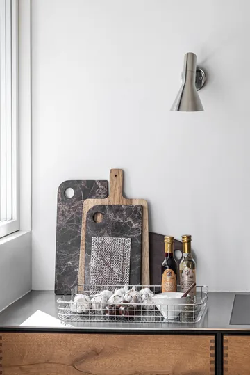 Lift tray 33.5x45.5 cm - Chrome - Mette Ditmer
