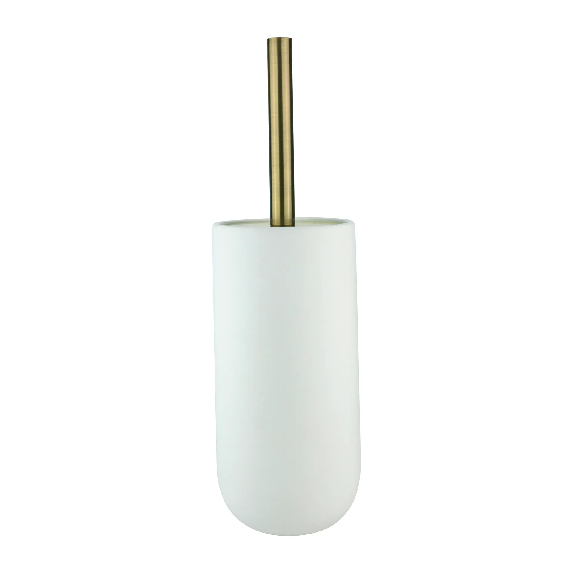Lotus ceramic toilet brush, White Mette Ditmer