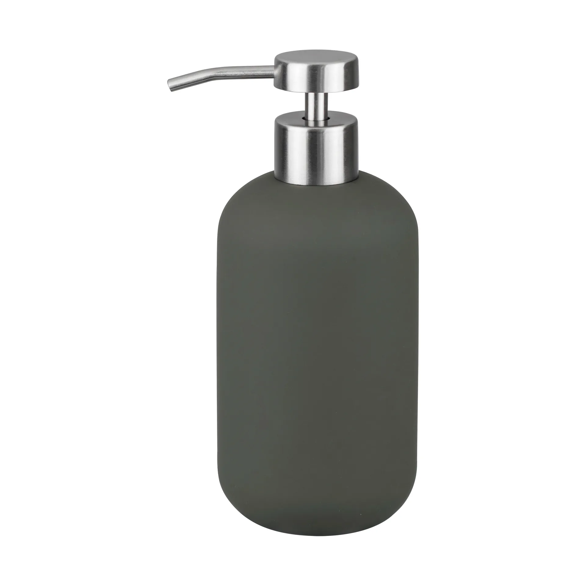 Lotus play soap pump tall, incl. 2 pump heads, Dark olive Mette Ditmer