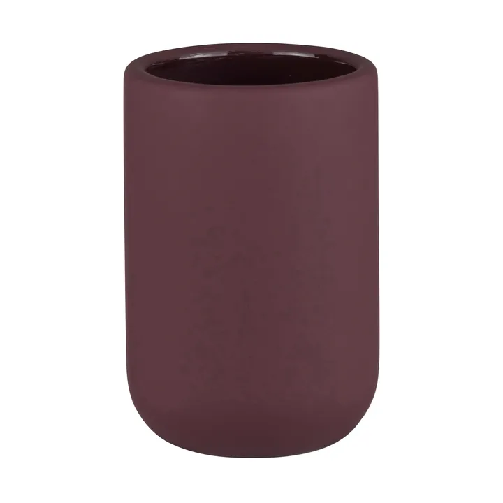 Lotus tooth brush holder - Wine - Mette Ditmer