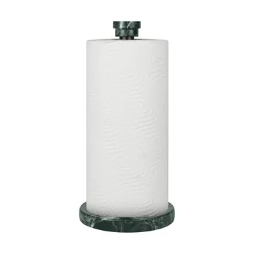 Marble paper towel holder - Green - Mette Ditmer
