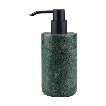 Marble soap dispenser 17.5 cm - Dark forest - Mette Ditmer