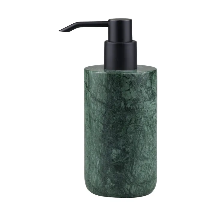 Marble soap dispenser 17.5 cm - Dark forest - Mette Ditmer