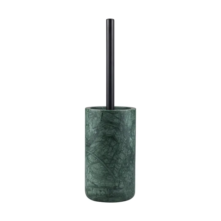 Marble toilet brush 36 cm - Dark forest - Mette Ditmer