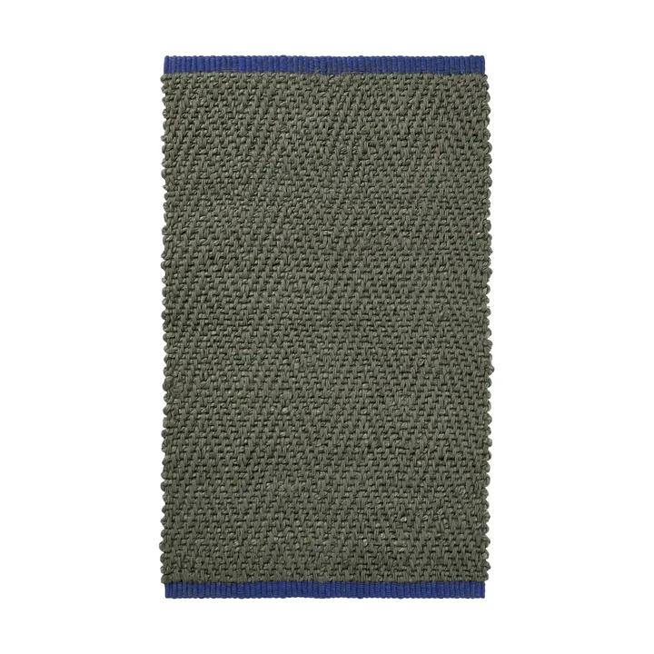 Notes doormat - Dark olive - Mette Ditmer