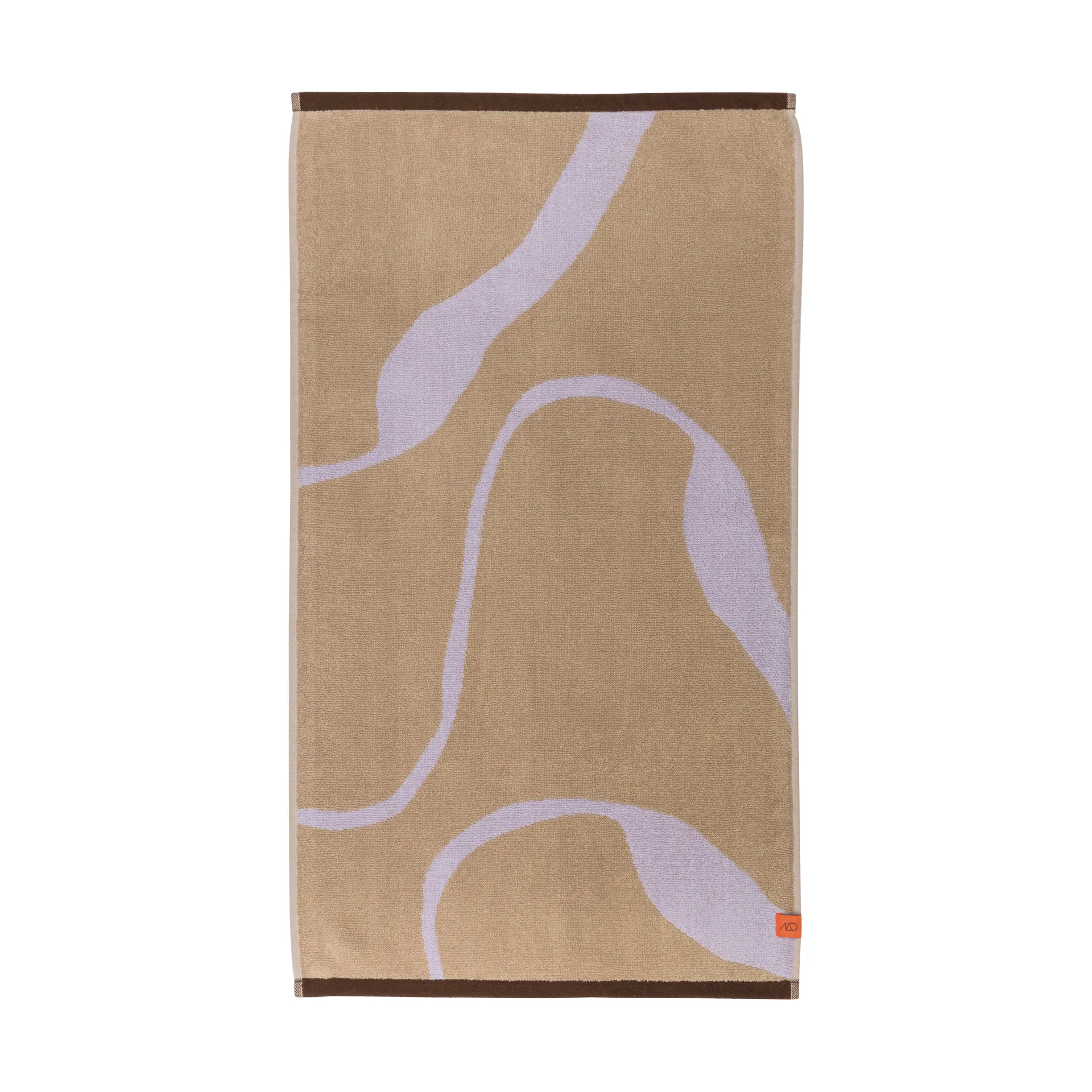 Nova Arte bath towel 70x133 cm, Sand-lilac Mette Ditmer