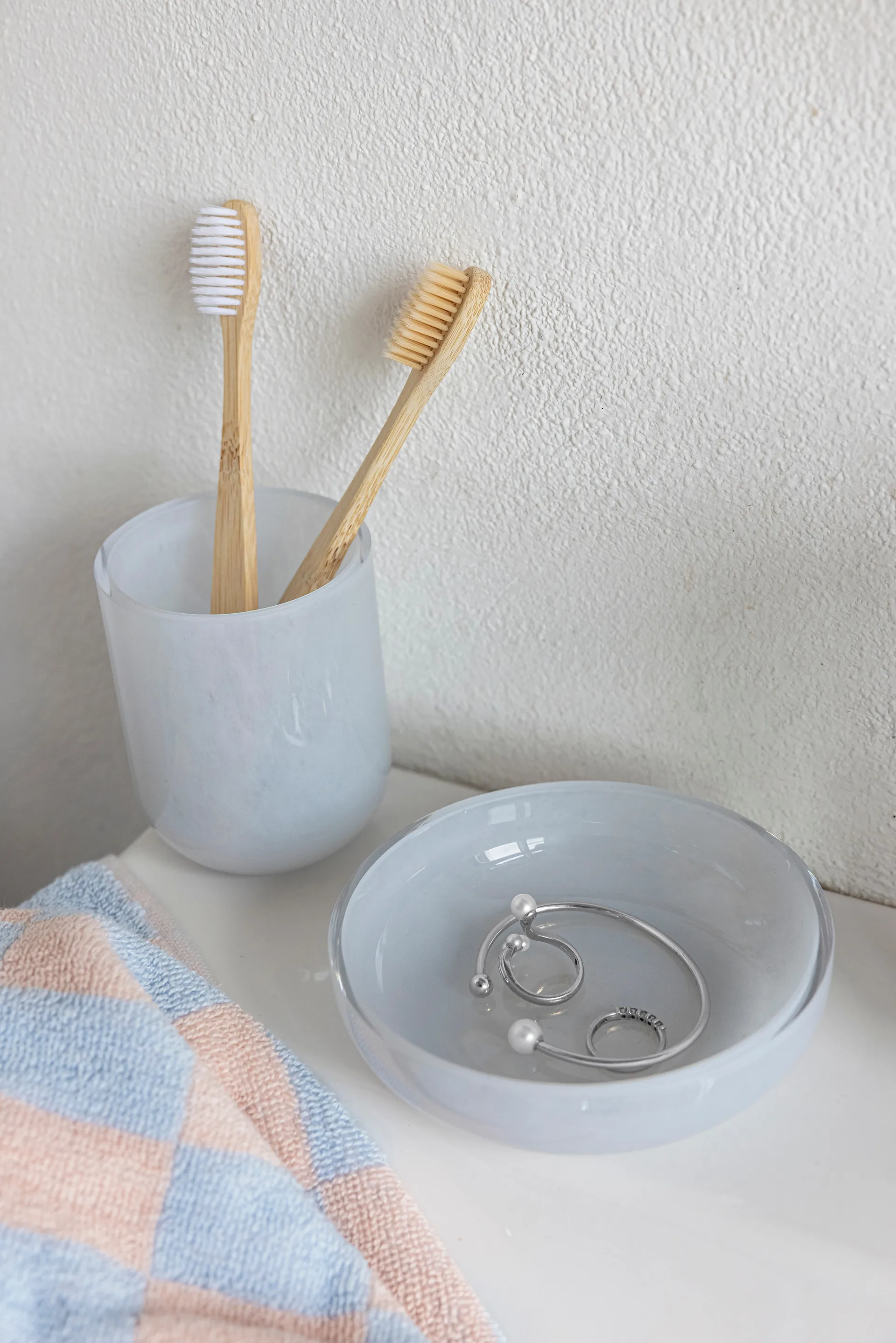 Opal soap dish, Light blue Mette Ditmer