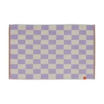 Retro bathroom mat 50x80 cm - Lilac - Mette Ditmer