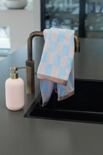 Retro towel - Light blue, 40x55 cm, 2-pack - Mette Ditmer