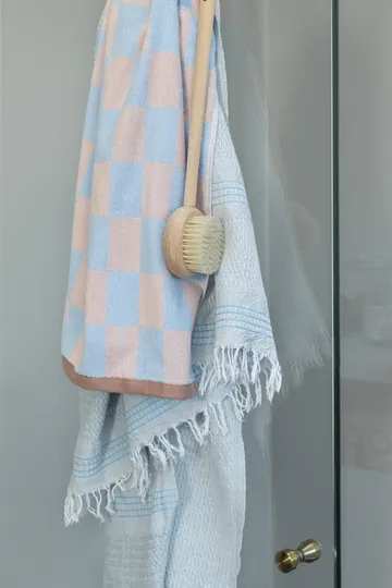 Retro towel - Light blue, 50x90 cm - Mette Ditmer