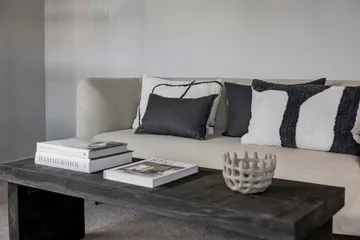Scala cushion cover - Stone grey, 30x50 cm - Mette Ditmer