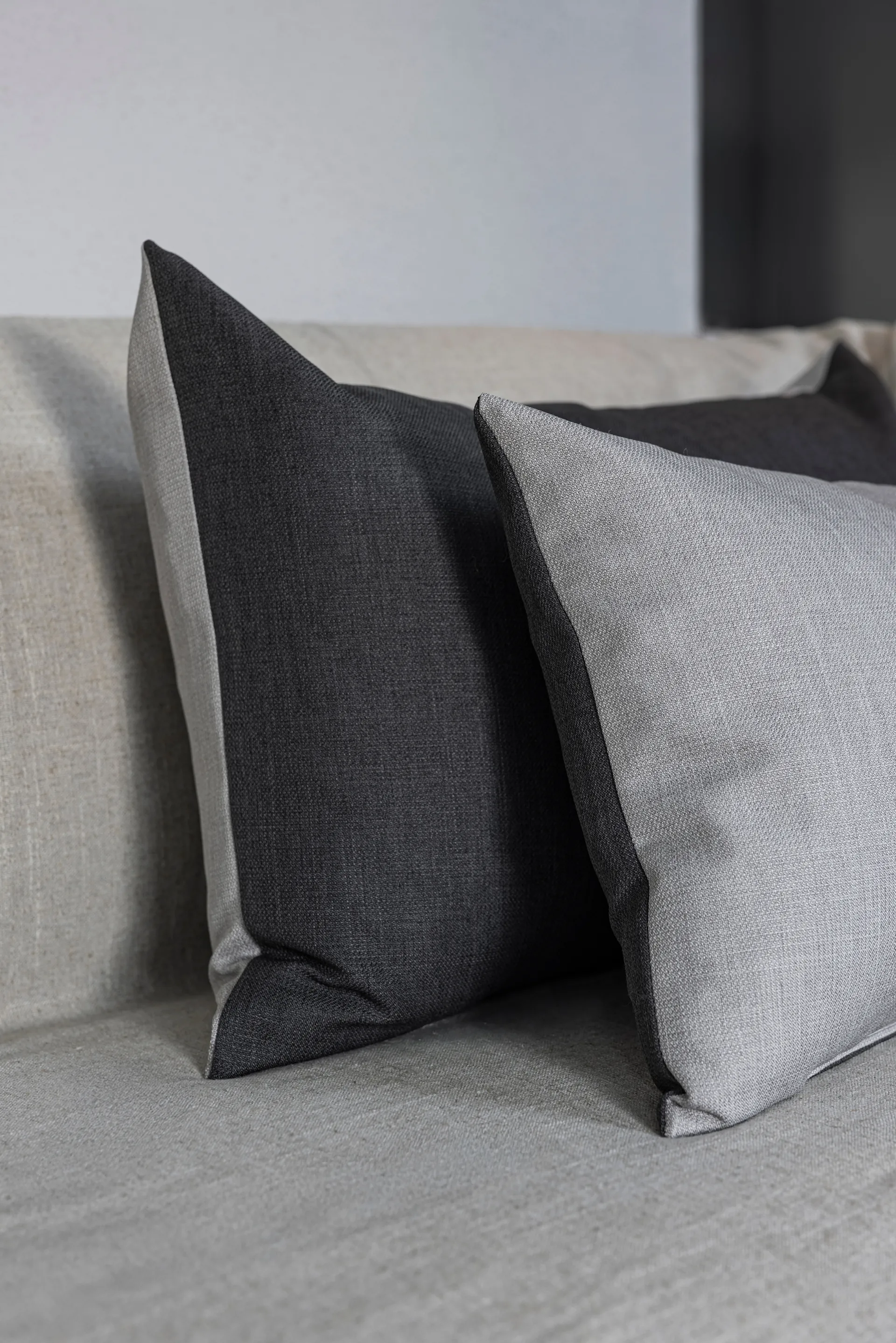 Scala cushion cover, Stone grey, 40x60 cm Mette Ditmer