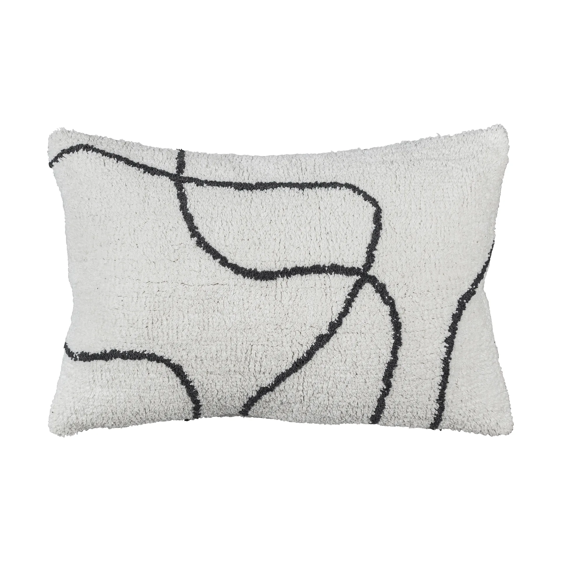 Shadow tufted cushion cover 40x60 cm, Off-white Mette Ditmer