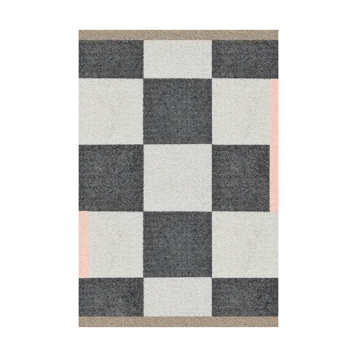 Square all-round door mat - Dark grey, 55x80 cm - Mette Ditmer