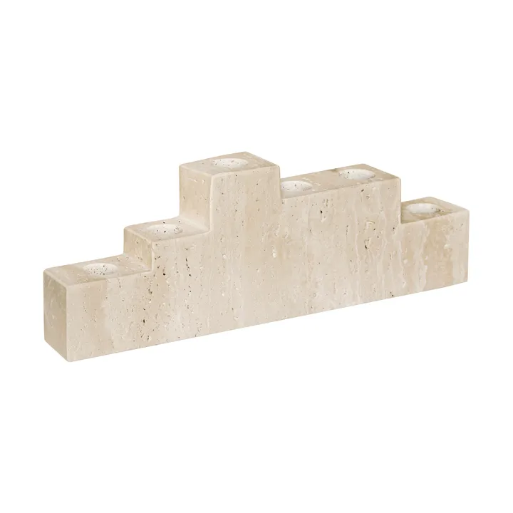 Step six candlestick - Linen - Mette Ditmer