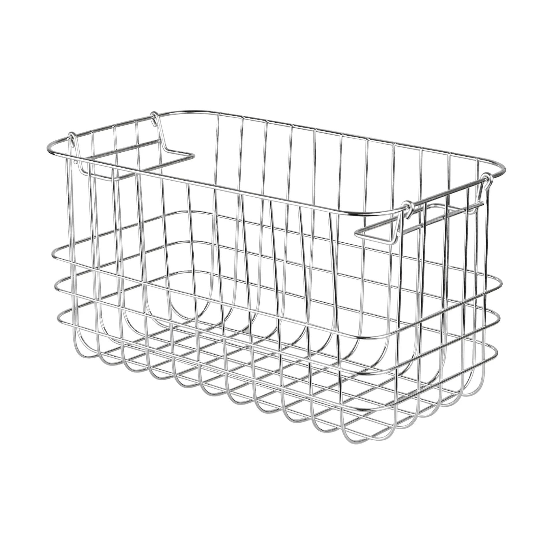 Store-it storage basket small, Chrome Mette Ditmer