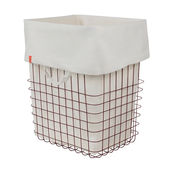 Store-it storage basket with cotton bag large - Wine - Mette Ditmer