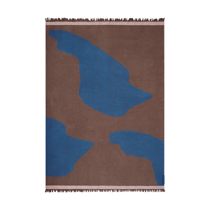 Studio throw blanket - Cognac, 130x175 cm - Mette Ditmer