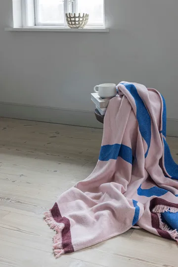Studio throw blanket - Seashell pink, 130x175 cm - Mette Ditmer
