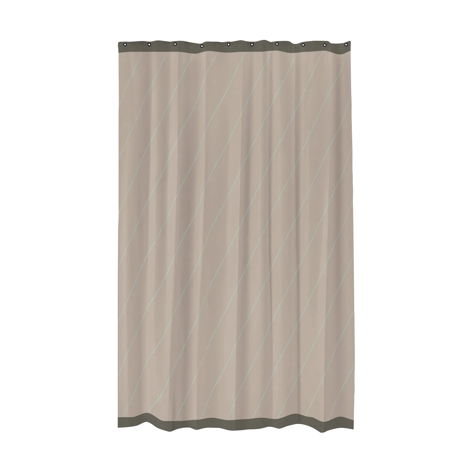 Subtle shower curtain 150x200 cm, Mint Mette Ditmer
