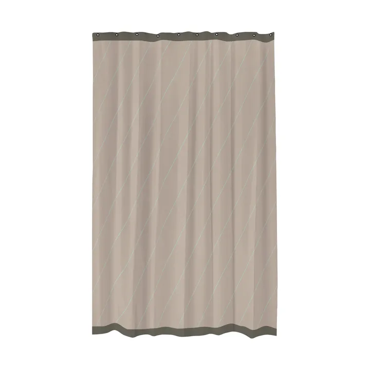Subtle shower curtain 150x200 cm - Mint - Mette Ditmer