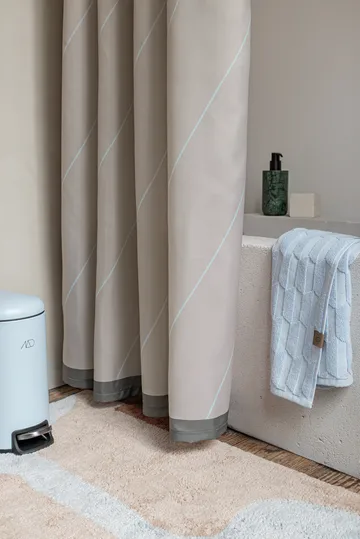 Subtle shower curtain 150x200 cm - Mint - Mette Ditmer