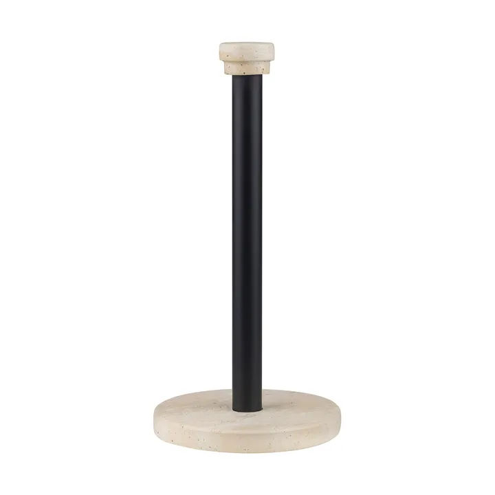 Travertine paper towel holder - Linen - Mette Ditmer