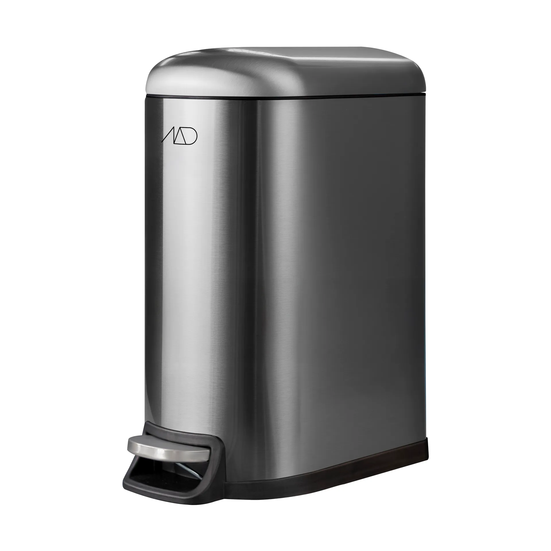 Walther pedal bin 10 liter, Steel Mette Ditmer