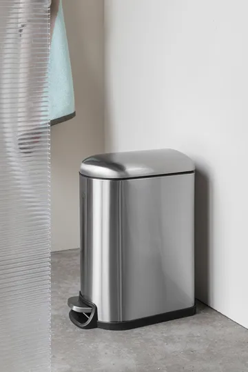 Walther pedal bin 10 liter - Steel - Mette Ditmer