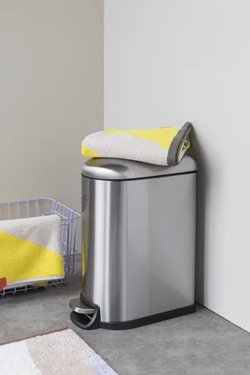Walther pedal bin 10 liter - Steel - Mette Ditmer