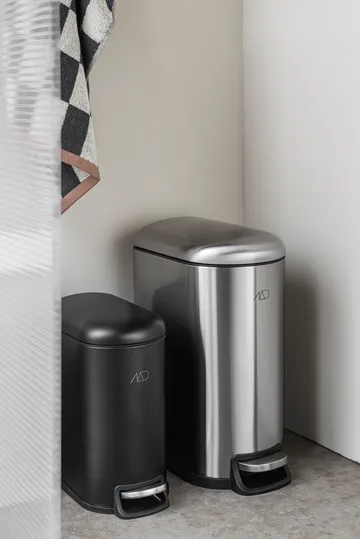 Walther pedal bin 10 liter - Steel - Mette Ditmer
