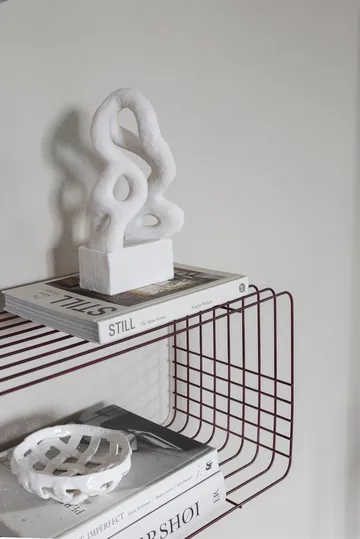 Wire shelf - Wine, 31x70x26 cm - Mette Ditmer